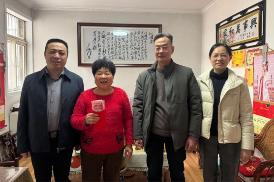 【佳節(jié)祝福至 溫情暖人心】寧陽一滕醫(yī)藥有限公司開展春節(jié)走訪慰問系列活動